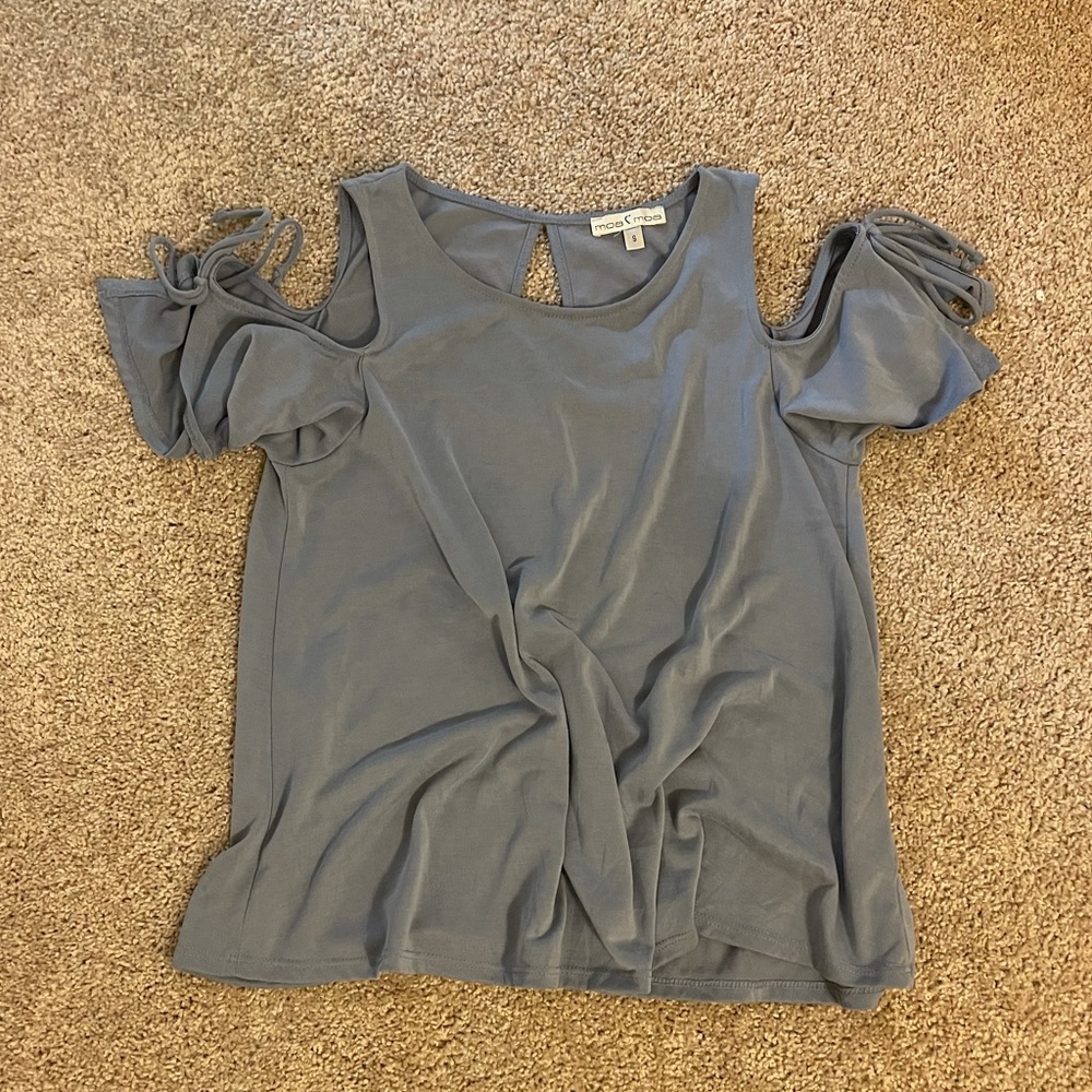Moa Moa Cold Shoulder Top